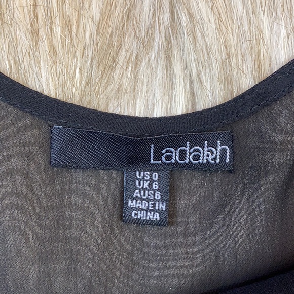 Ladakh Cropped Sequin Sheer Top - Picture 10 of 11